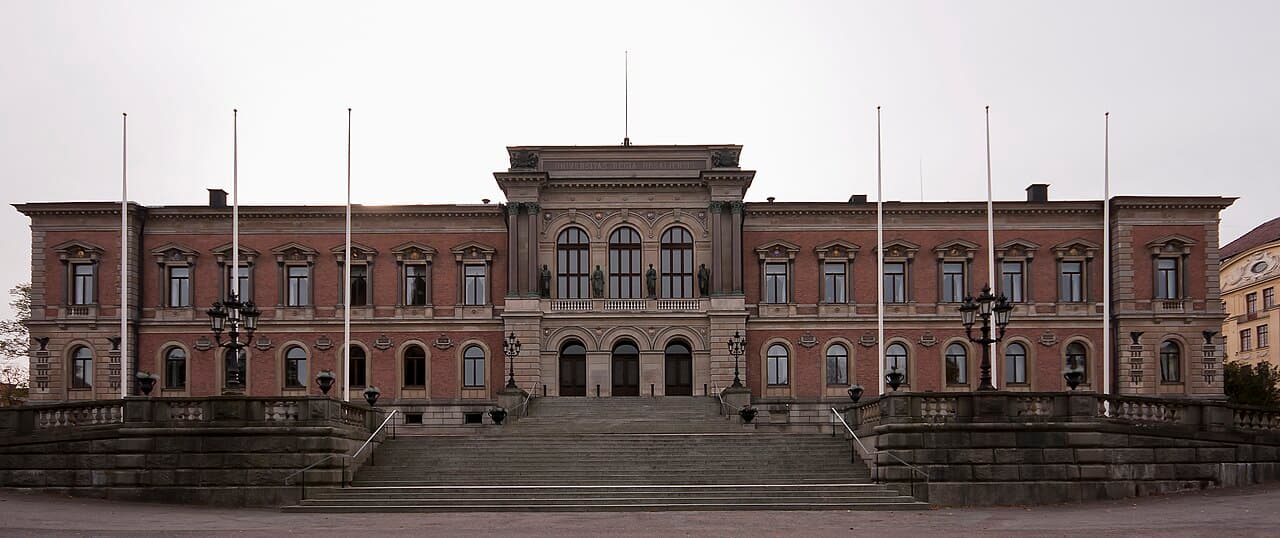 Main building of Uppsala University.